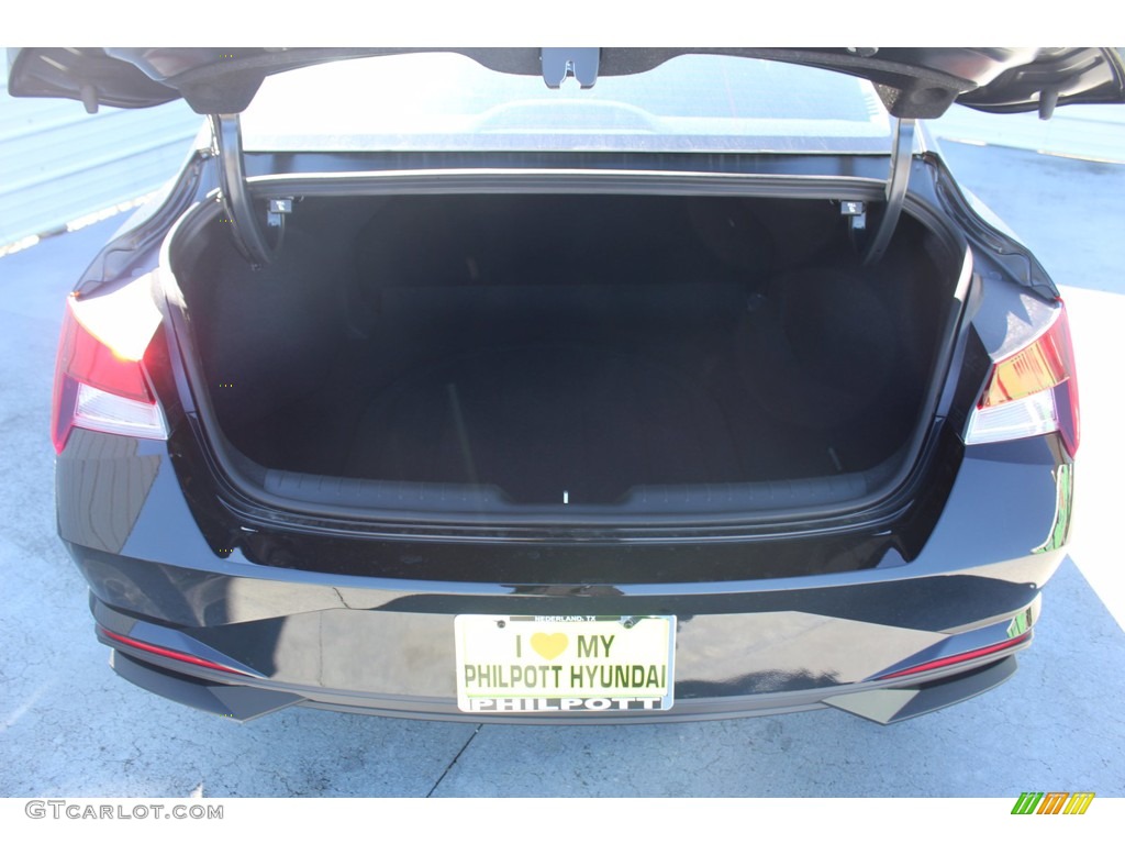 2021 Elantra SE - Phantom Black / Black photo #22