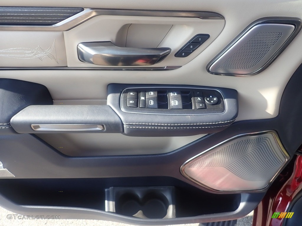 2021 1500 Limited Crew Cab 4x4 - Delmonico Red Pearl / Indigo/Frost photo #11