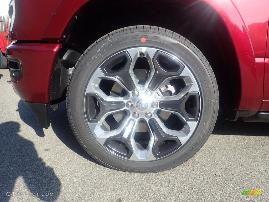 2021 1500 Limited Crew Cab 4x4 - Delmonico Red Pearl / Indigo/Frost photo #15