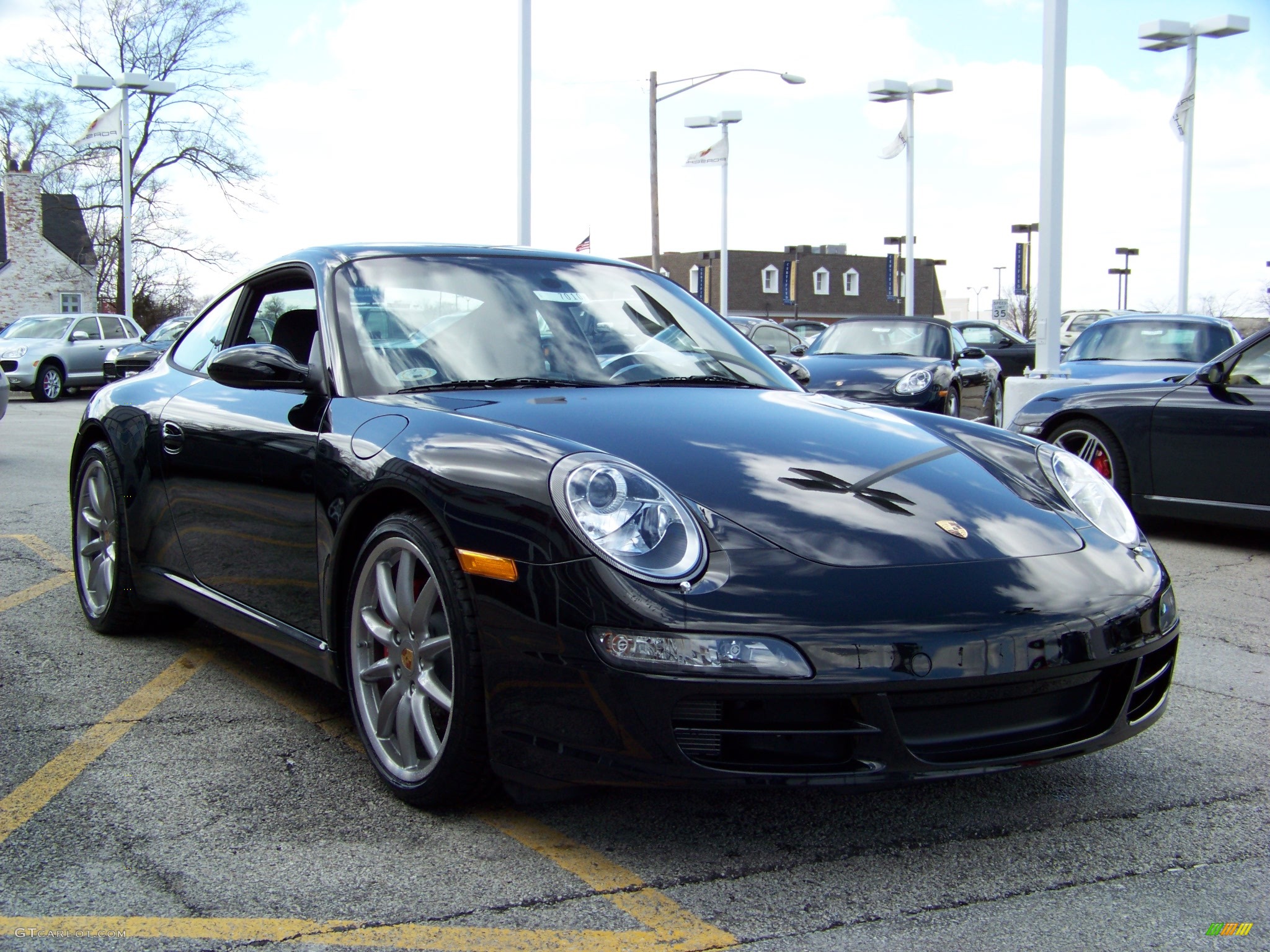 2008 911 Carrera S Coupe - Black / Black photo #3