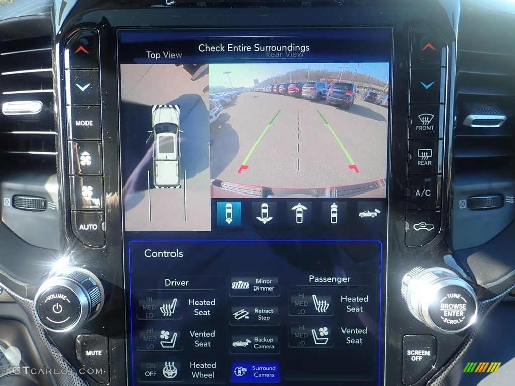 2021 1500 Limited Crew Cab 4x4 - Delmonico Red Pearl / Indigo/Frost photo #16