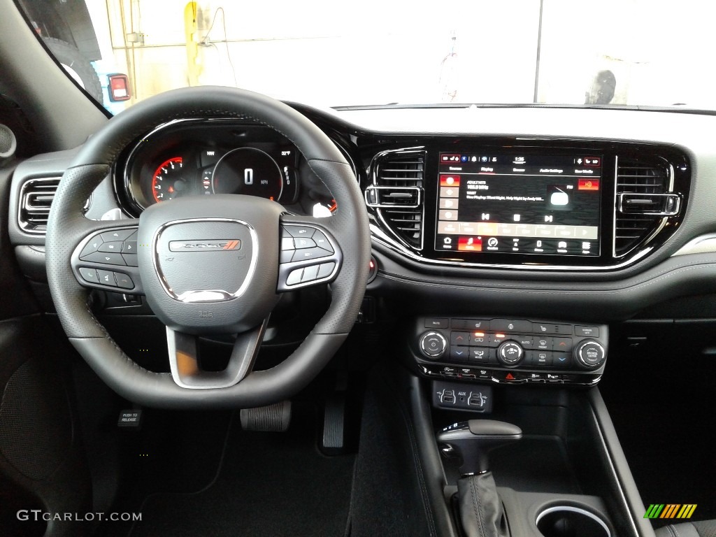 2021 Dodge Durango GT AWD Black Dashboard Photo #140473465