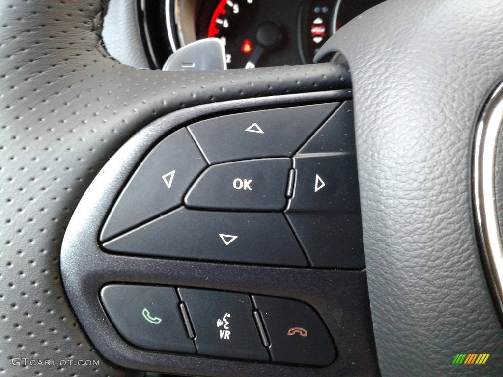 2021 Dodge Durango GT AWD Black Steering Wheel Photo #140473492
