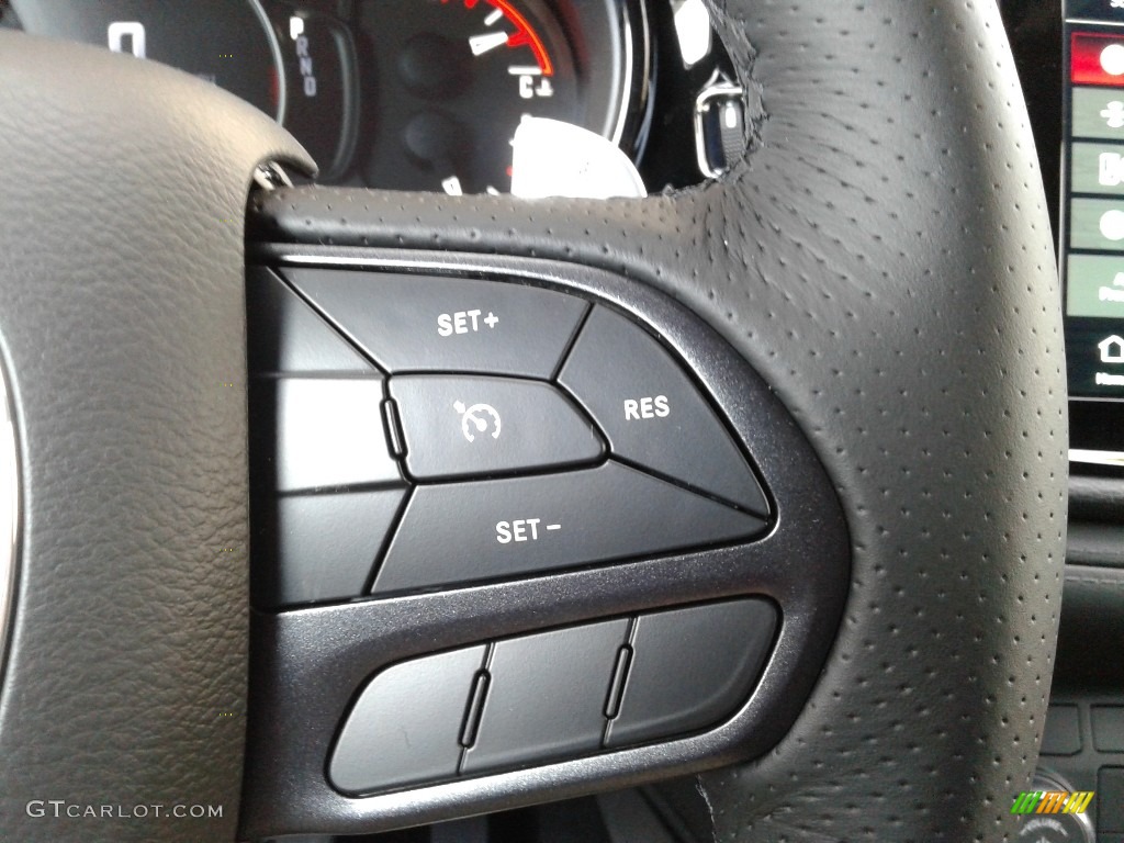 2021 Dodge Durango GT AWD Black Steering Wheel Photo #140473516