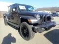 2021 Granite Crystal Metallic Jeep Gladiator Overland 4x4  photo #3