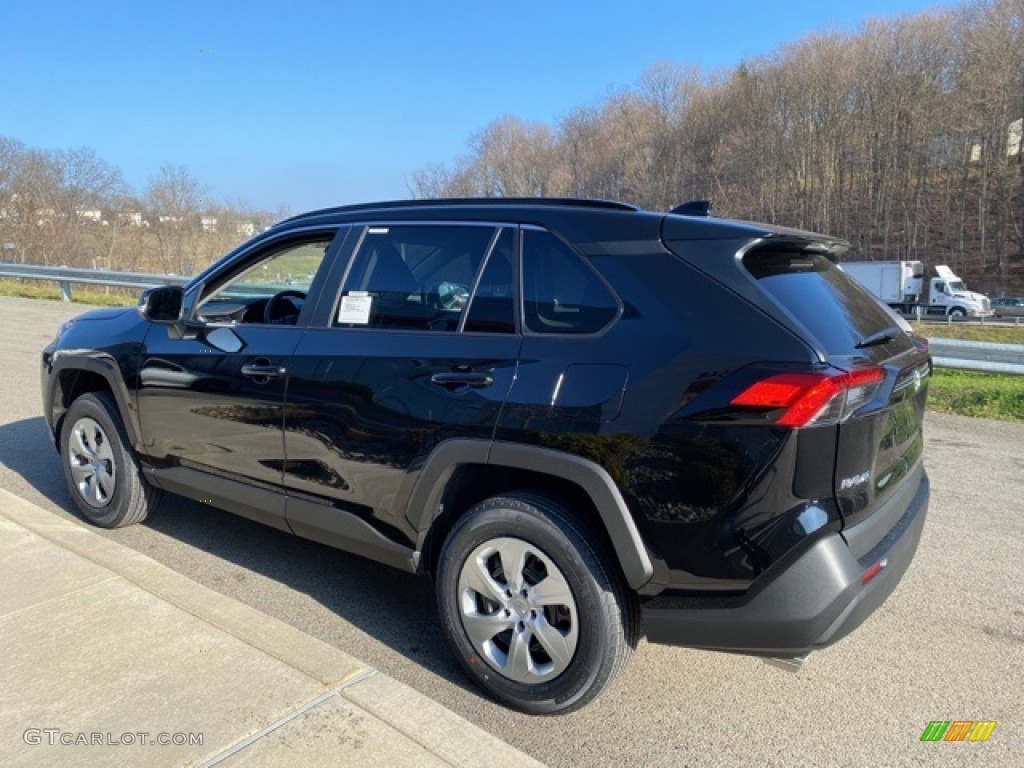 2021 RAV4 LE AWD - Midnight Black Metallic / Black photo #2
