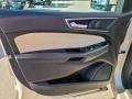 2017 White Gold Metallic Ford Edge SEL AWD  photo #4