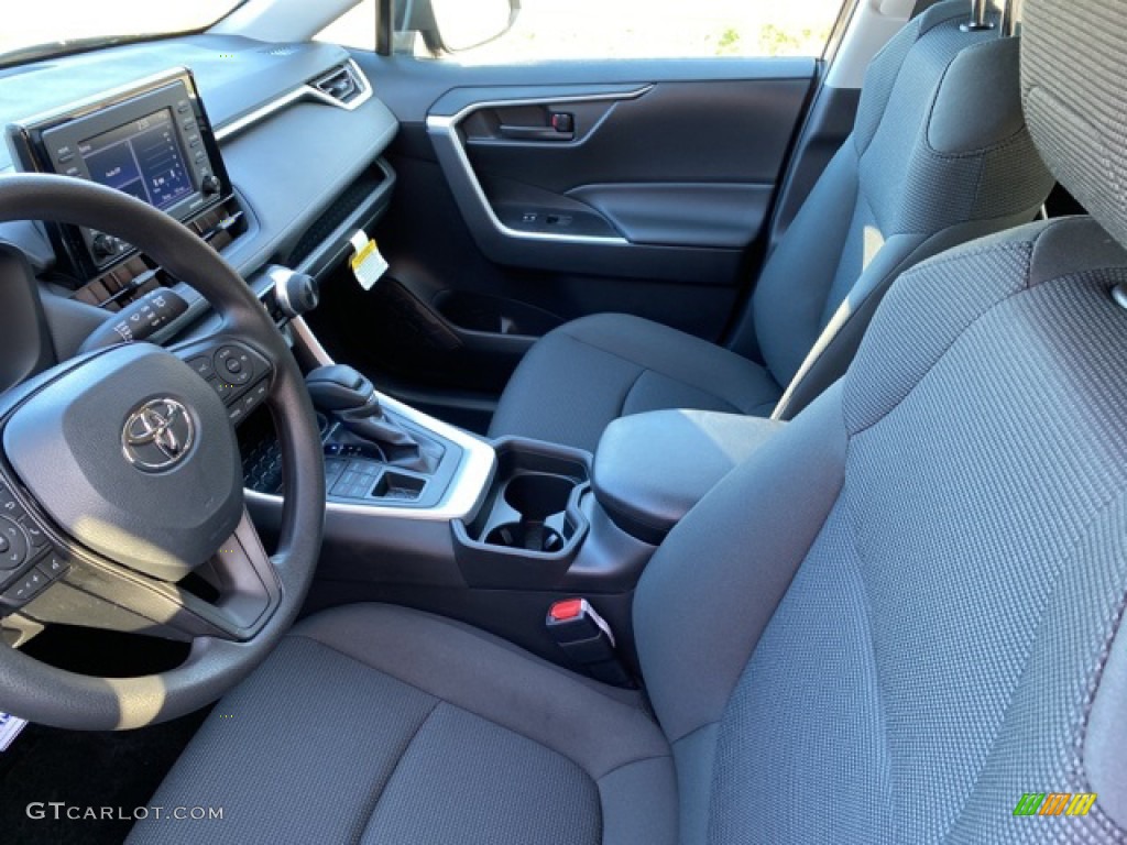 2021 RAV4 LE AWD - Midnight Black Metallic / Black photo #4