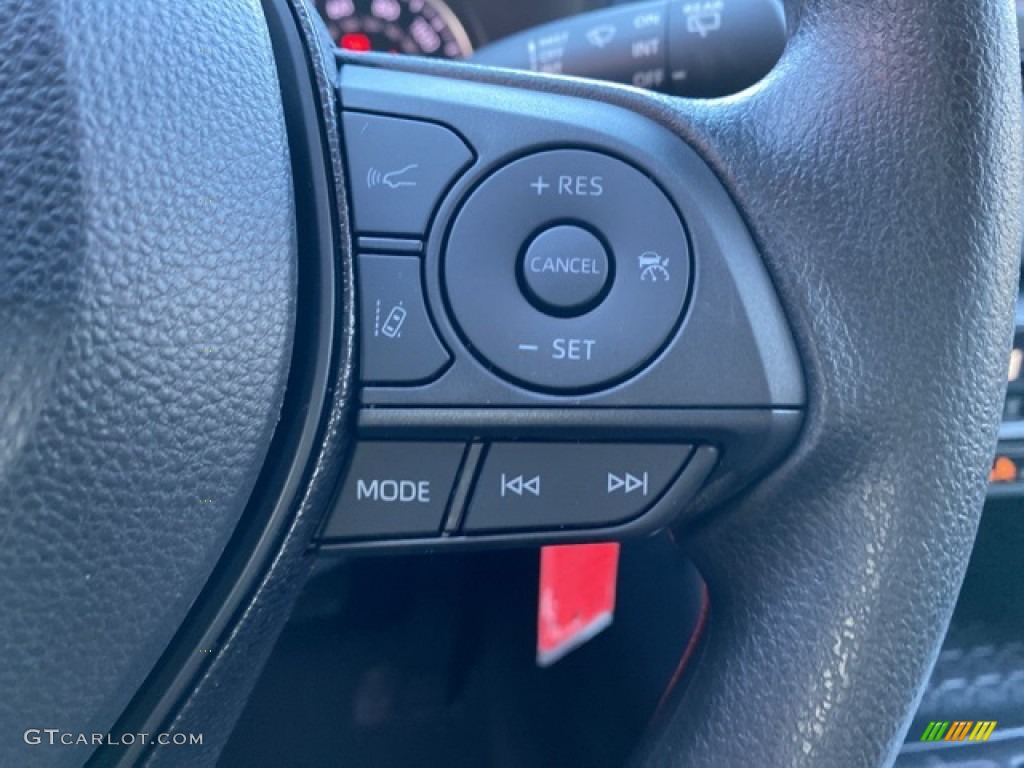 2021 RAV4 LE AWD - Midnight Black Metallic / Black photo #7