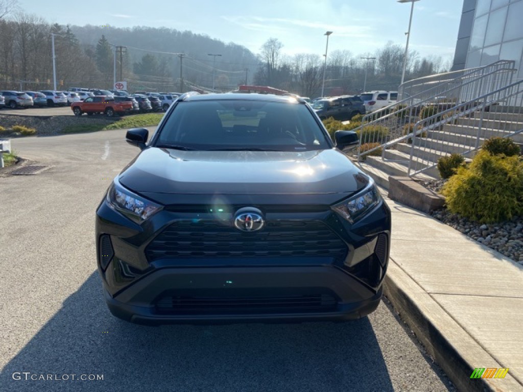 2021 RAV4 LE AWD - Midnight Black Metallic / Black photo #11