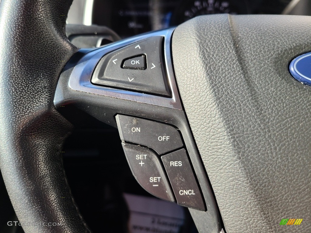 2017 Edge SEL AWD - White Gold Metallic / Dune photo #12