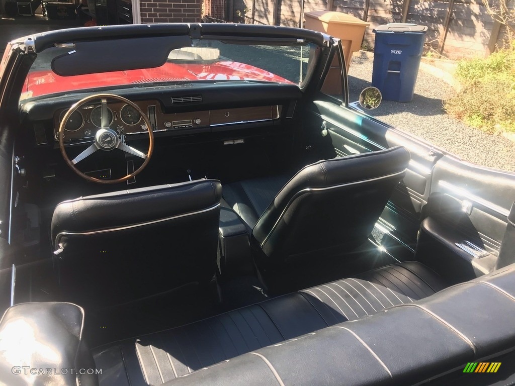 Black Interior 1968 Pontiac GTO Convertible Photo #140474062