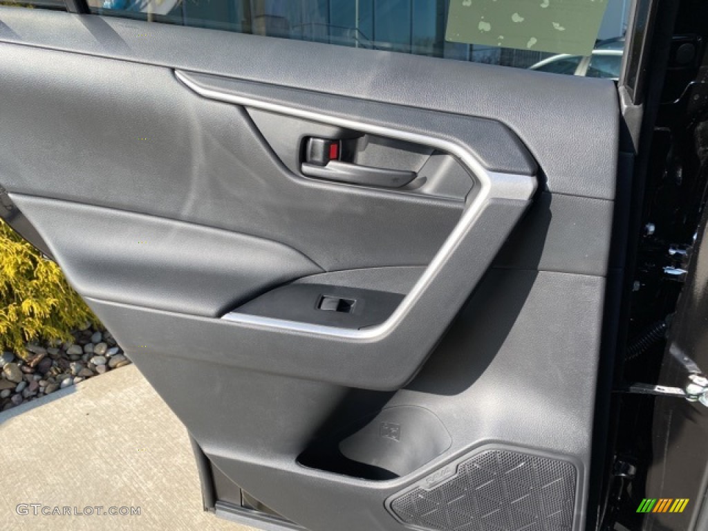 2021 RAV4 LE AWD - Midnight Black Metallic / Black photo #24