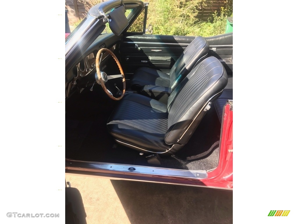 1968 Pontiac GTO Convertible Interior Color Photos