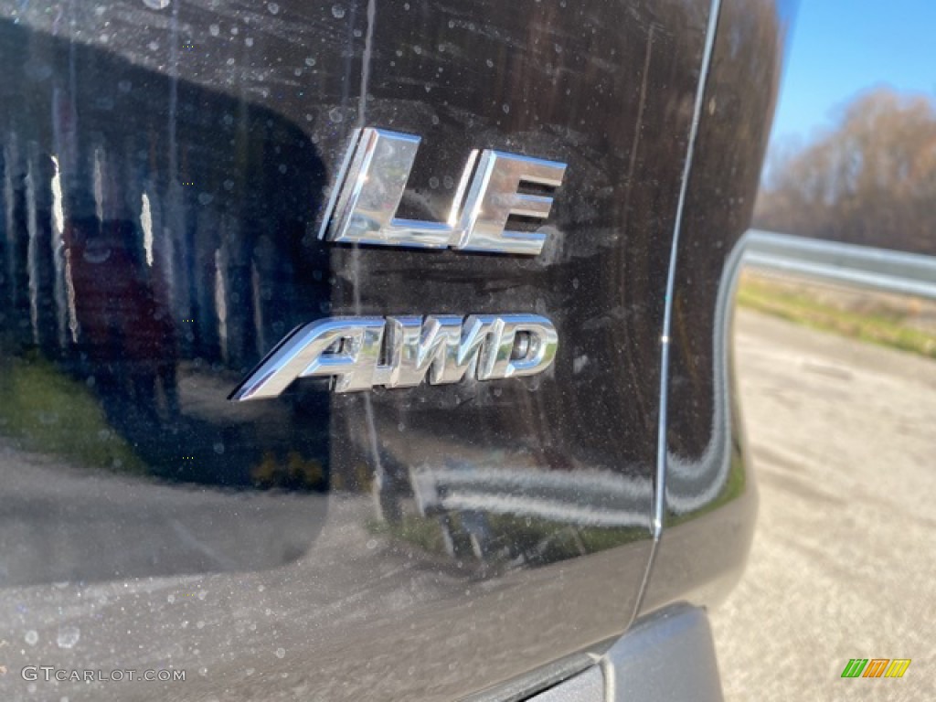 2021 RAV4 LE AWD - Midnight Black Metallic / Black photo #28