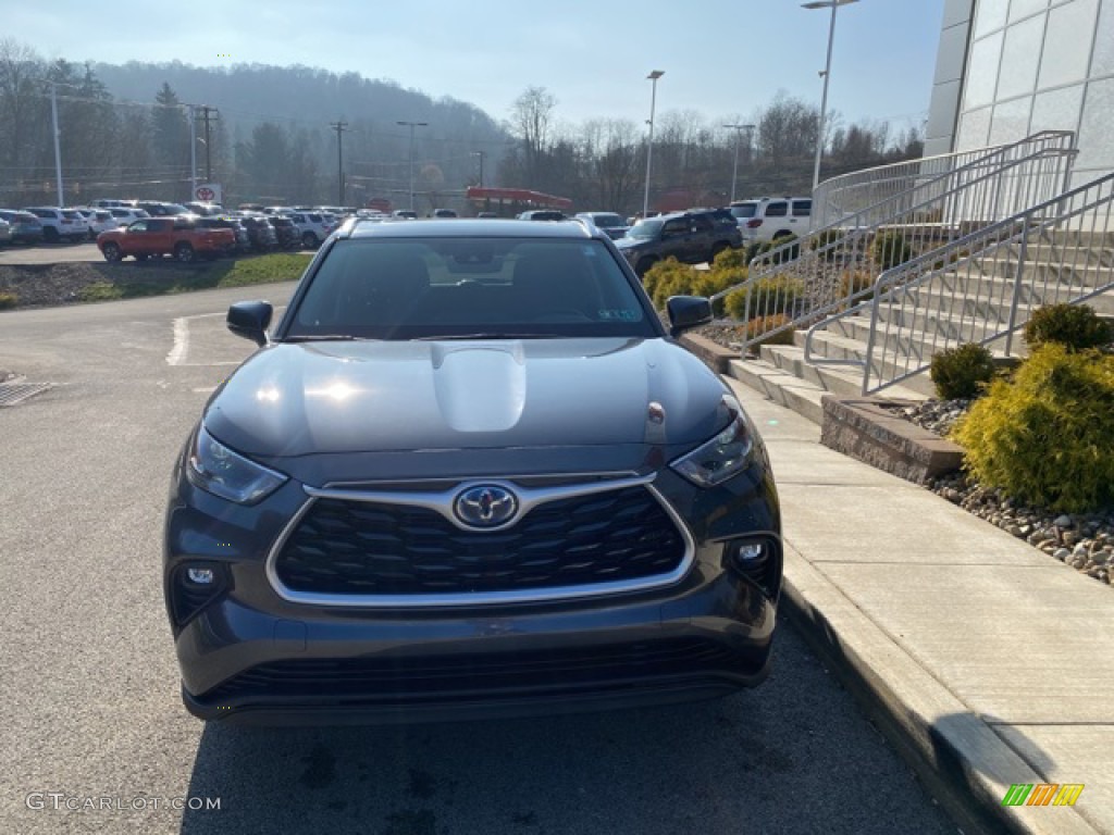 2021 Highlander Hybrid XLE AWD - Magnetic Gray Metallic / Black photo #12