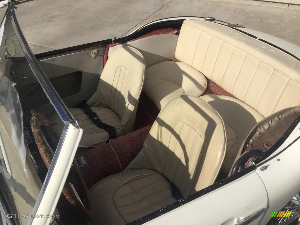 Beige Interior 1960 Austin-Healey 3000 MMk I BT7 2+2 Photo #140475142