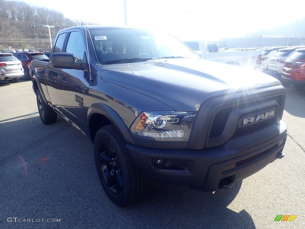 2020 1500 Classic Warlock Quad Cab 4x4 - Granite Crystal Metallic / Black/Diesel Gray photo #3