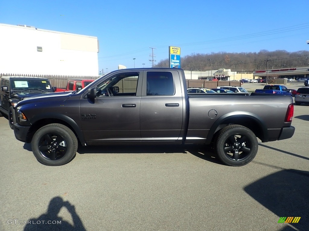 2020 1500 Classic Warlock Quad Cab 4x4 - Granite Crystal Metallic / Black/Diesel Gray photo #6