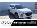 Quartz White 2020 Hyundai Santa Fe Limited