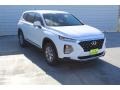 2020 Quartz White Hyundai Santa Fe SE  photo #2