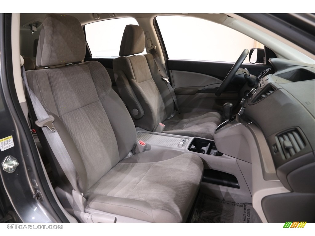 2014 CR-V LX AWD - Polished Metal Metallic / Gray photo #18