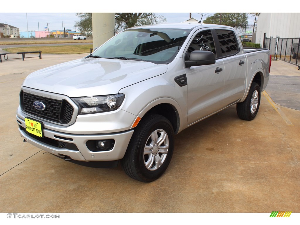 2019 Ranger XLT SuperCrew 4x4 - Ingot Silver Metallic / Ebony photo #4