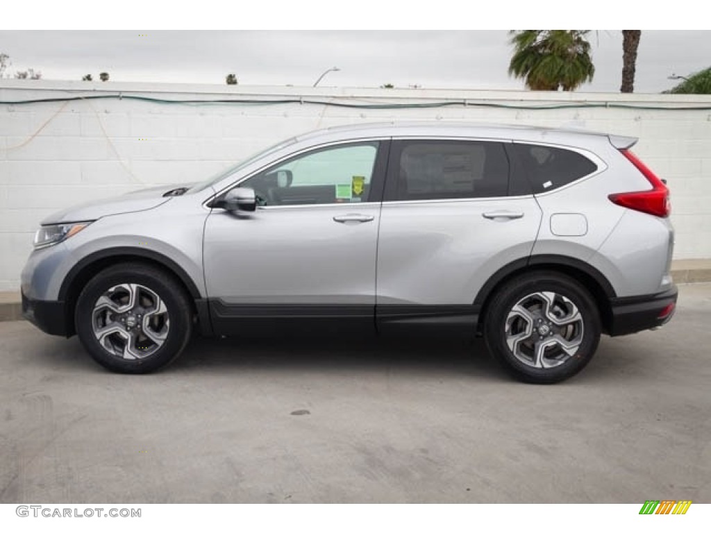 2021 CR-V EX - Lunar Silver Metallic / Gray photo #7