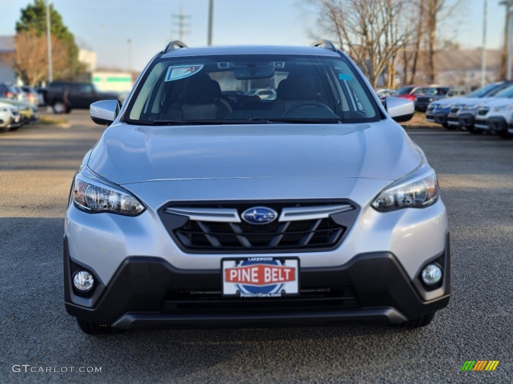 2021 Crosstrek Premium - Ice Silver Metallic / Black photo #2
