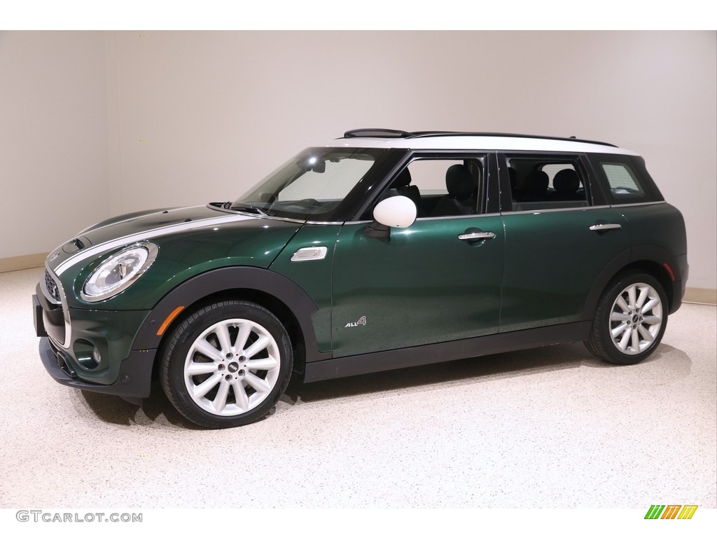2018 Clubman Cooper S ALL4 - British Racing Green II Metallic / Carbon Black photo #3
