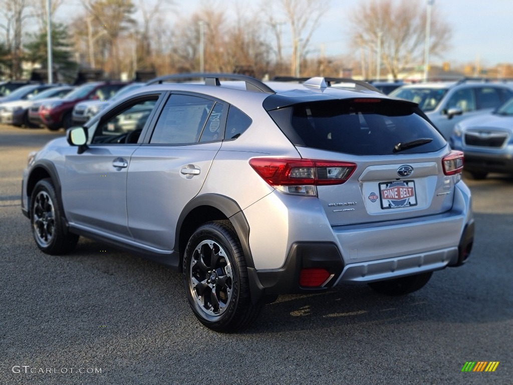 2021 Crosstrek Premium - Ice Silver Metallic / Black photo #4