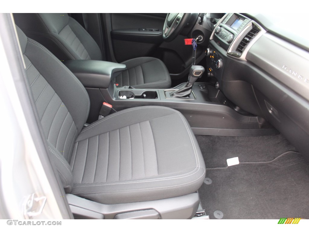 2019 Ranger XLT SuperCrew 4x4 - Ingot Silver Metallic / Ebony photo #29