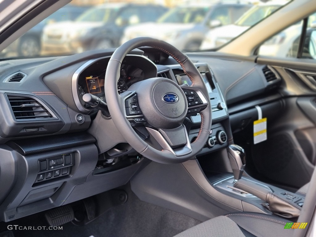 2021 Crosstrek Premium - Ice Silver Metallic / Black photo #9
