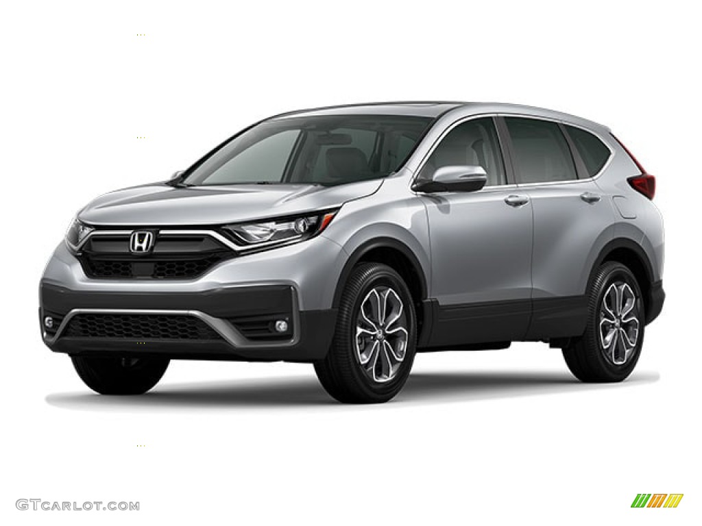 2021 CR-V EX - Lunar Silver Metallic / Gray photo #38