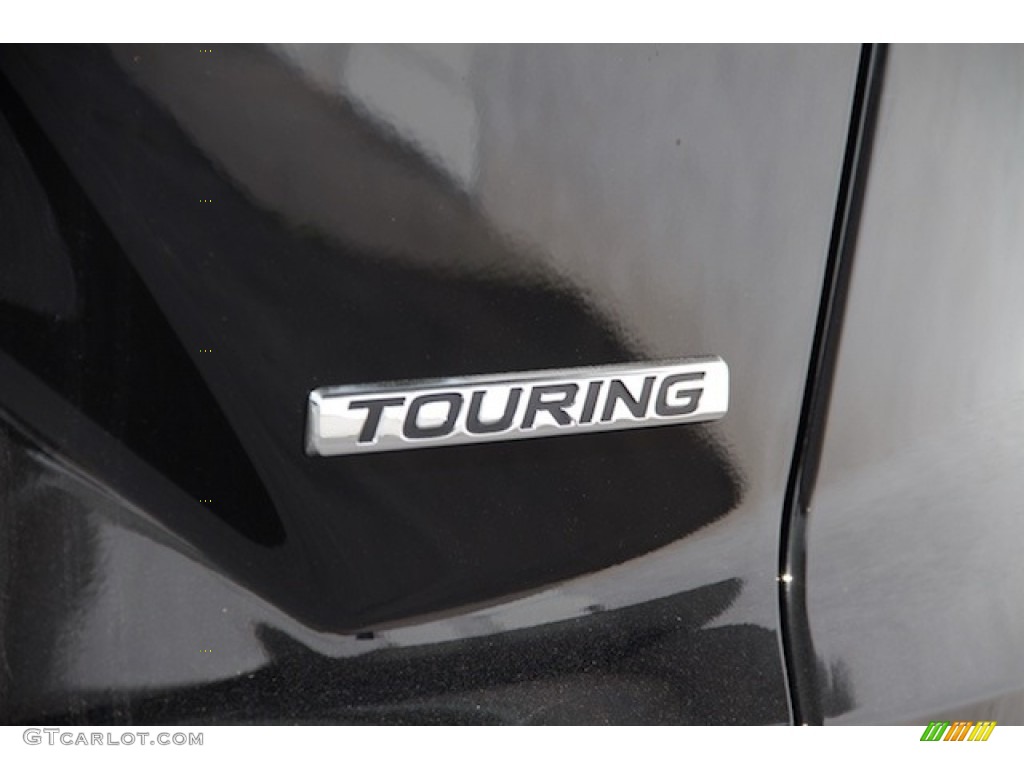 2021 CR-V Touring - Crystal Black Pearl / Black photo #4