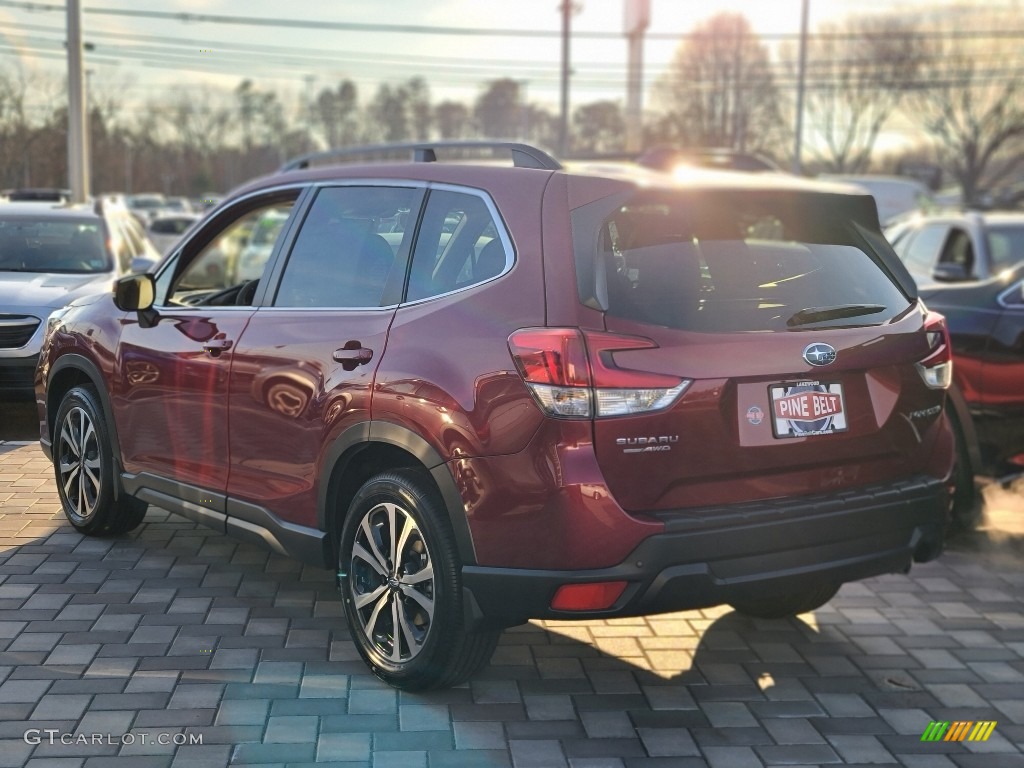 2021 Crimson Red Pearl Subaru Forester 2.5i Limited 140478333 Photo 4
