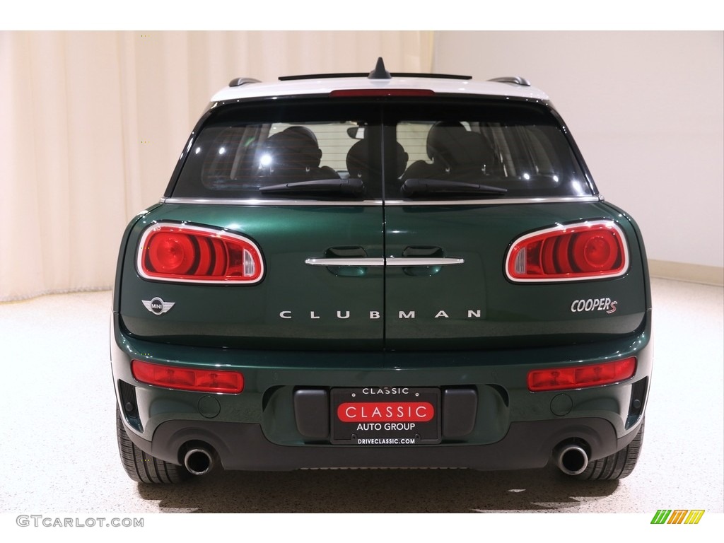 2018 Clubman Cooper S ALL4 - British Racing Green II Metallic / Carbon Black photo #20