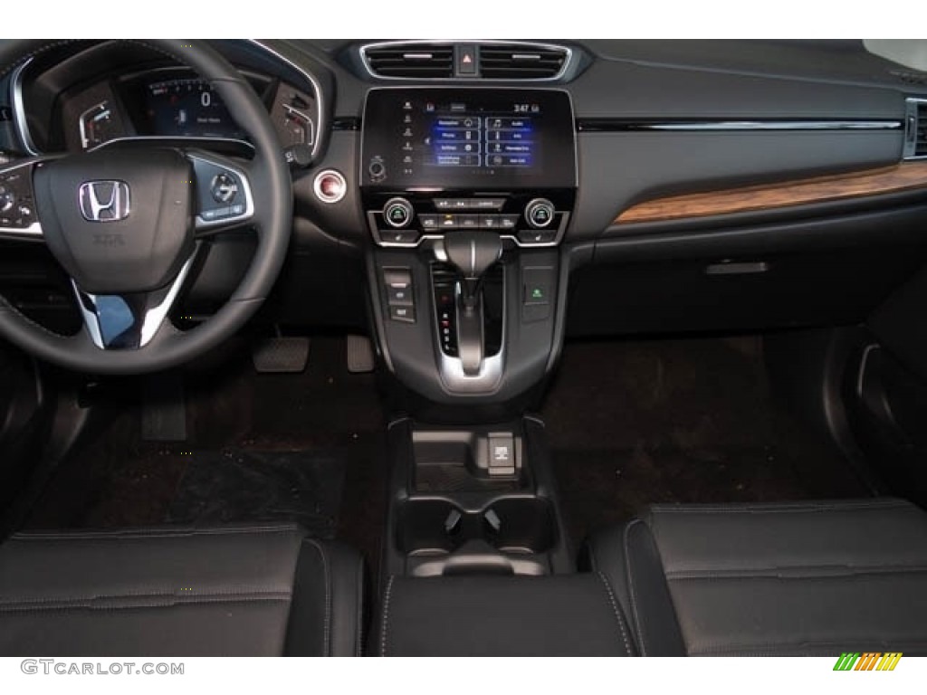 2021 CR-V Touring - Crystal Black Pearl / Black photo #9