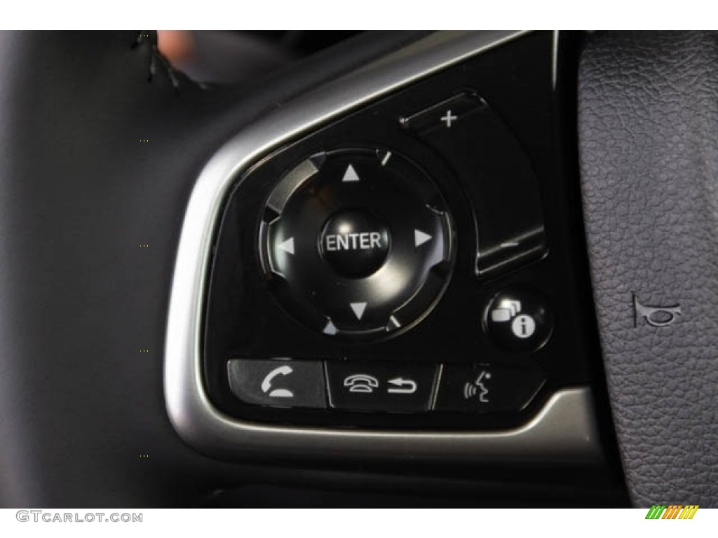 2021 CR-V Touring - Crystal Black Pearl / Black photo #12
