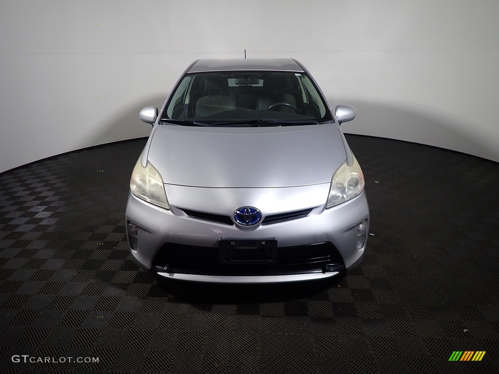2012 Prius 3rd Gen Two Hybrid - Classic Silver Metallic / Dark Gray photo #4