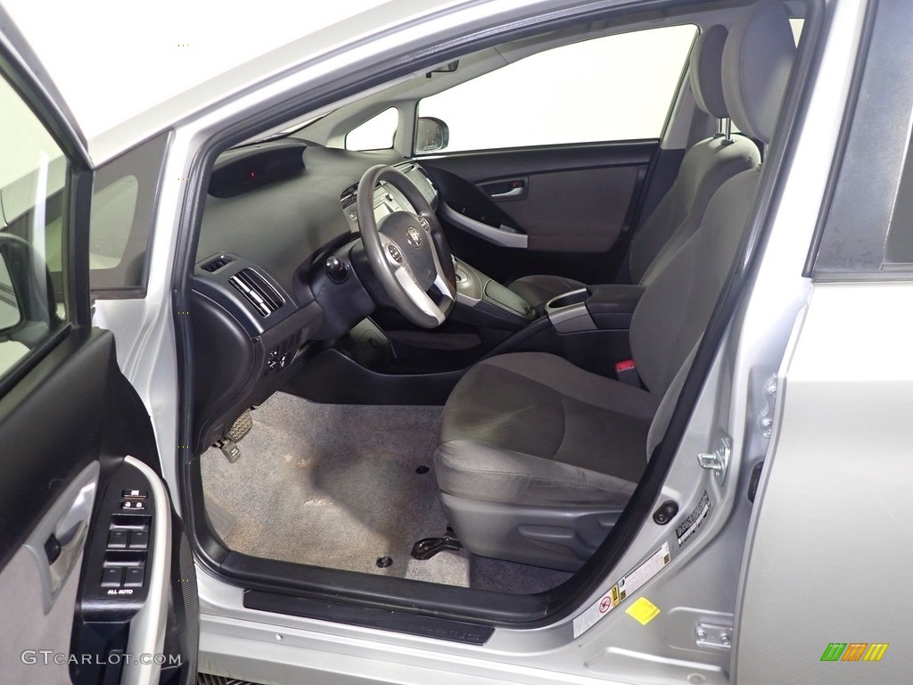 2012 Prius 3rd Gen Two Hybrid - Classic Silver Metallic / Dark Gray photo #21