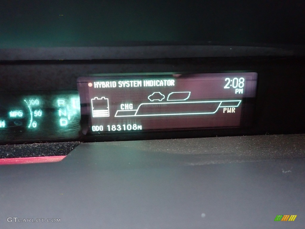 2012 Prius 3rd Gen Two Hybrid - Classic Silver Metallic / Dark Gray photo #26