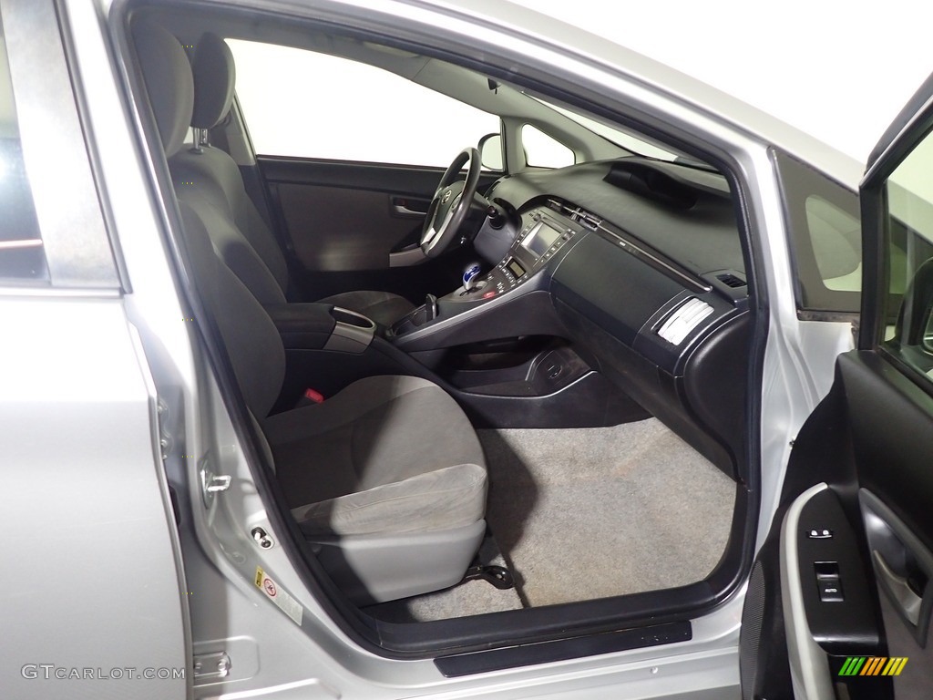 2012 Prius 3rd Gen Two Hybrid - Classic Silver Metallic / Dark Gray photo #39