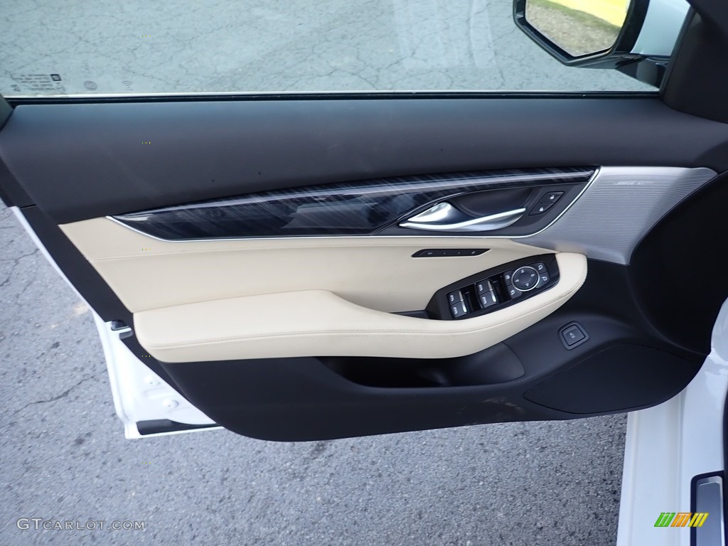 2021 Cadillac CT5 Premium Luxury AWD Sahara Beige Door Panel Photo #140483485