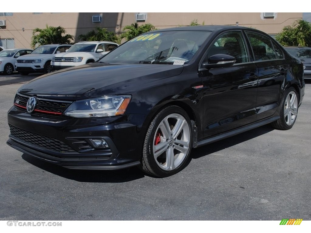 2017 Jetta GLI 2.0T - Deep Black Pearl / Titan Black photo #5