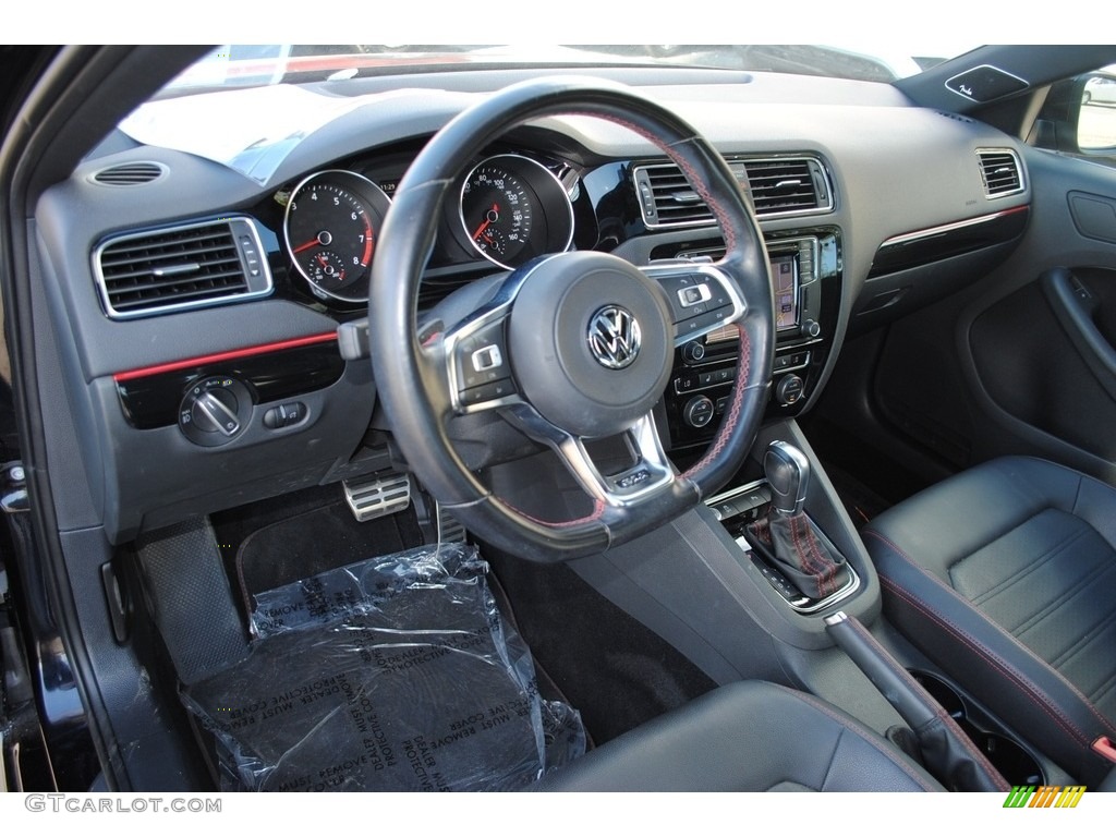 2017 Volkswagen Jetta GLI 2.0T Titan Black Dashboard Photo #140484010