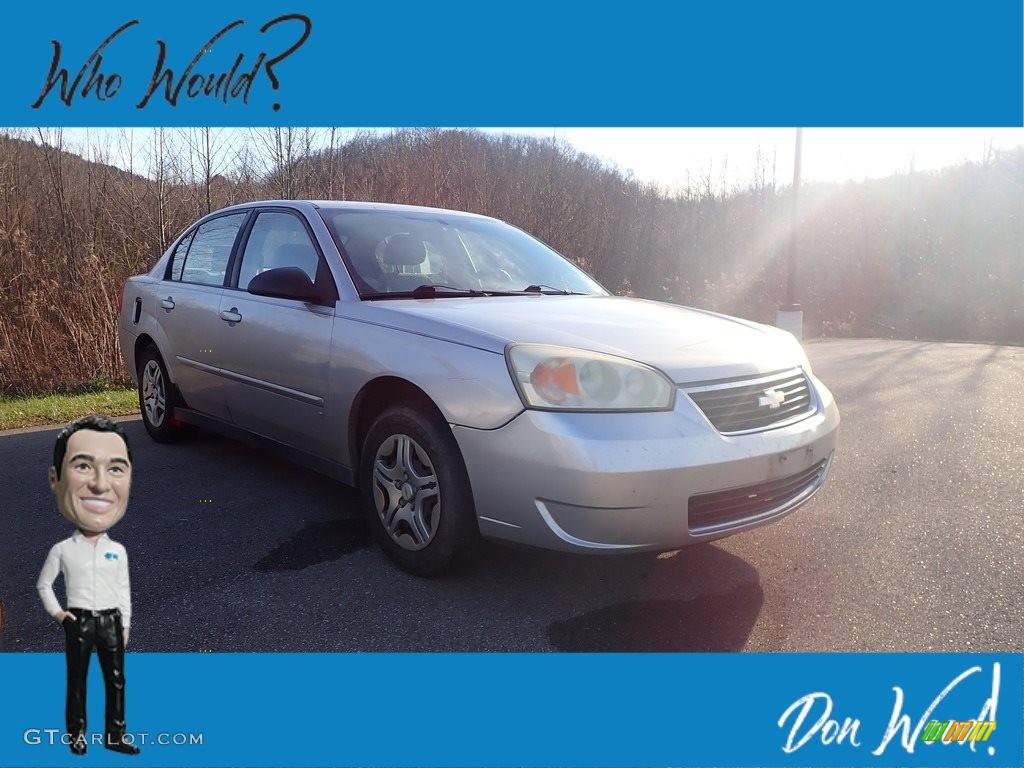 2006 Malibu LS Sedan - Silverstone Metallic / Titanium Gray photo #1