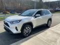 Front 3/4 View of 2021 RAV4 XLE Premium AWD