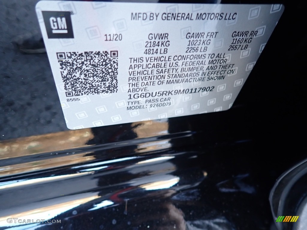 2021 CT5 Sport AWD - Black Raven / Jet Black photo #15