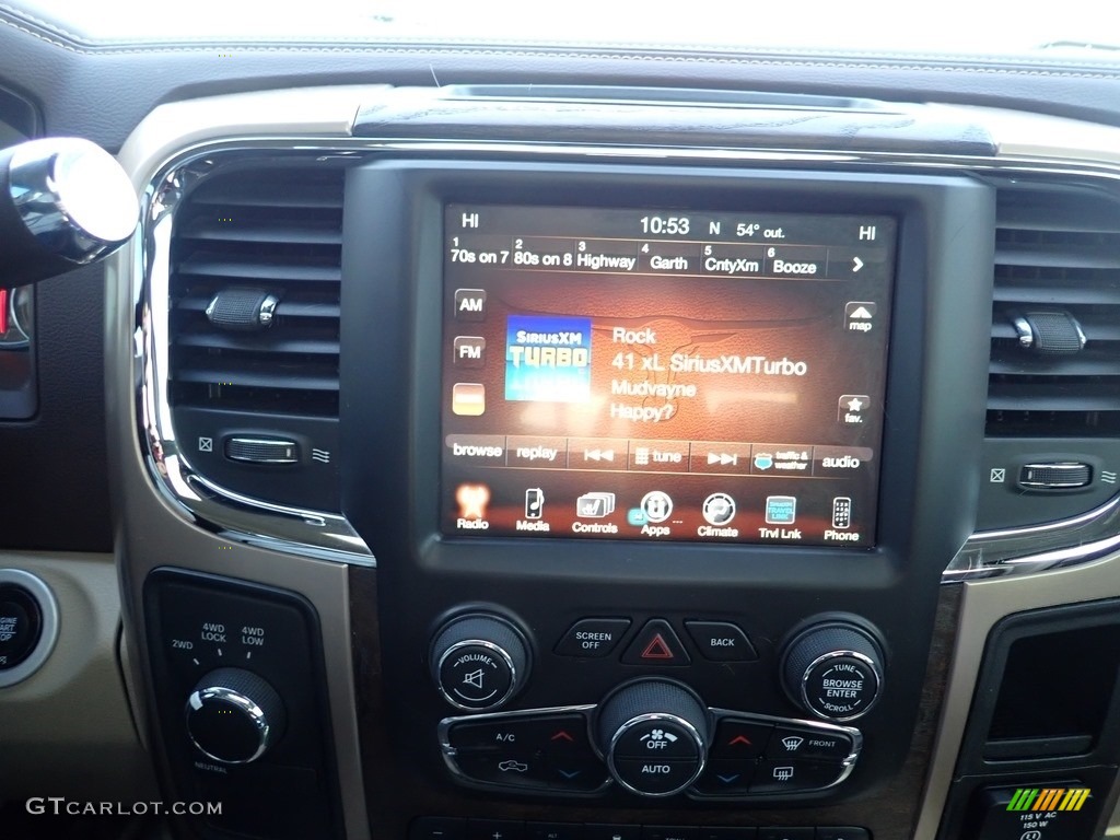 2017 Ram 2500 Laramie Longhorn Crew Cab 4x4 Controls Photo #140484727